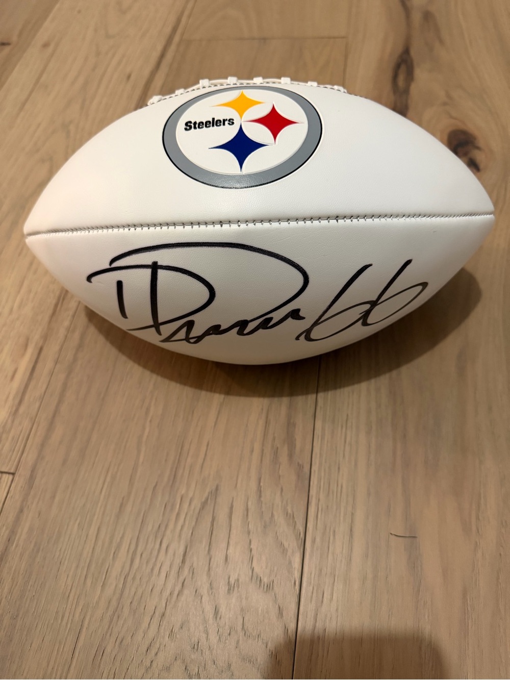 Pittsburgh Steelers DeCastro Autograph Football
